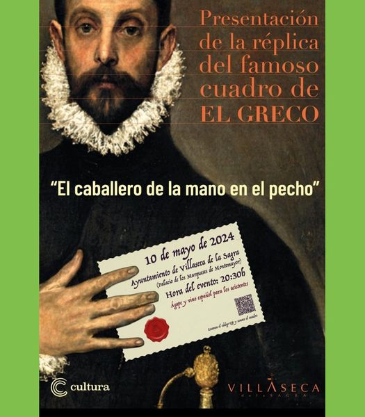 Presentación de la réplica del famoso cuadro de EL GRECO