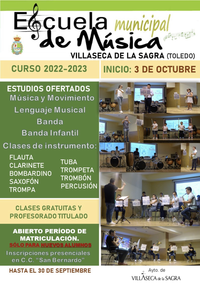 ESCUELA MUNICIPAL DE MÚSICA.