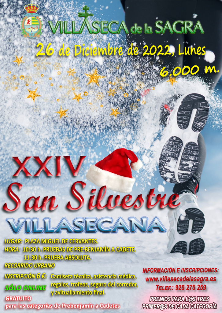 Inscripciones abiertas para la San Silvestre Villasecana