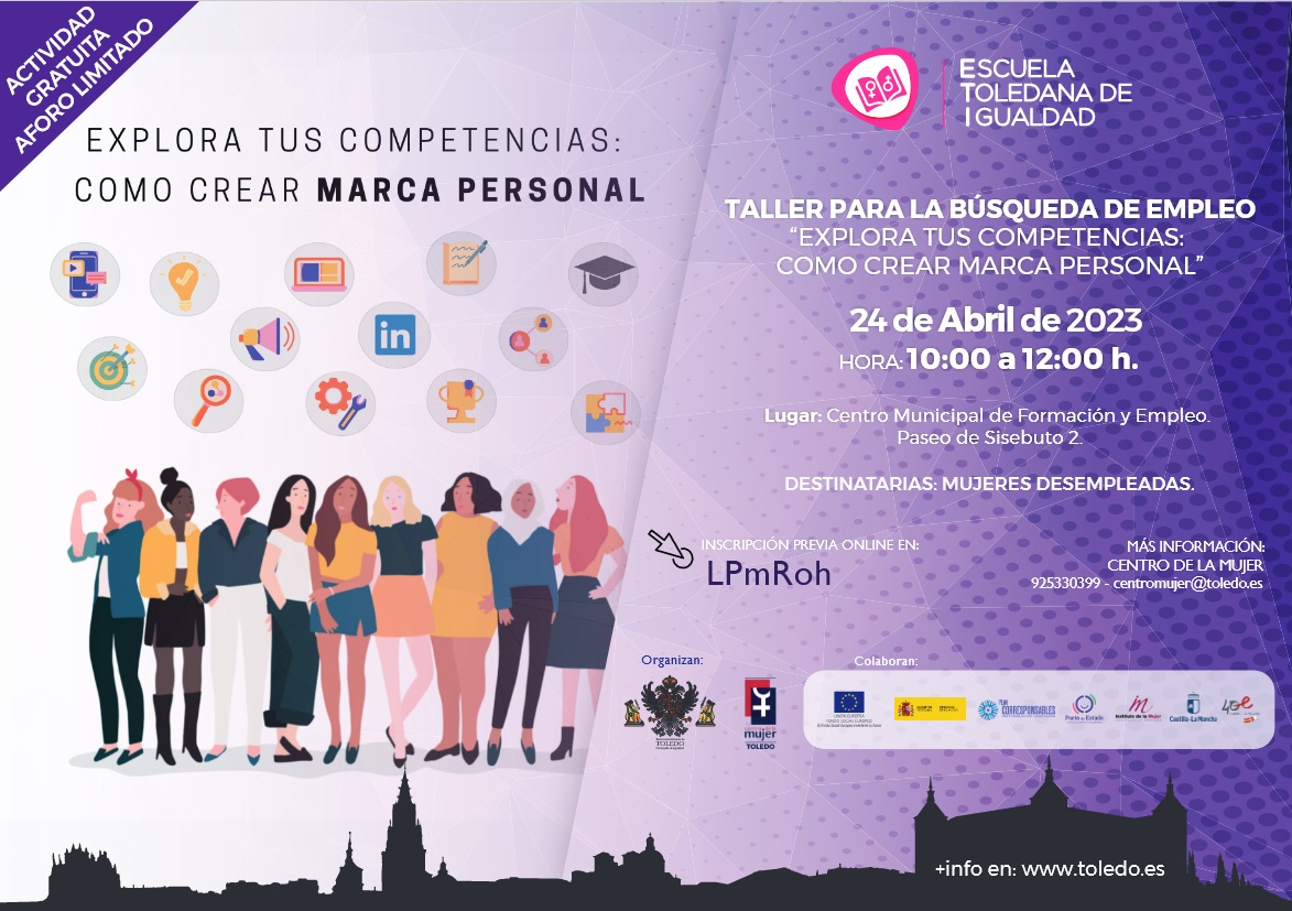 TALLER PARA LA BÚSQUEDA DE EMPLEO EXPLORA TUS COMPETENCIAS: COMO CREAR MARCA PERSONAL