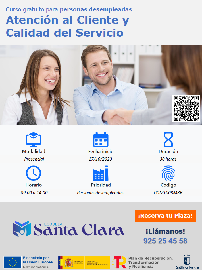 Cursos de formación para desempleados