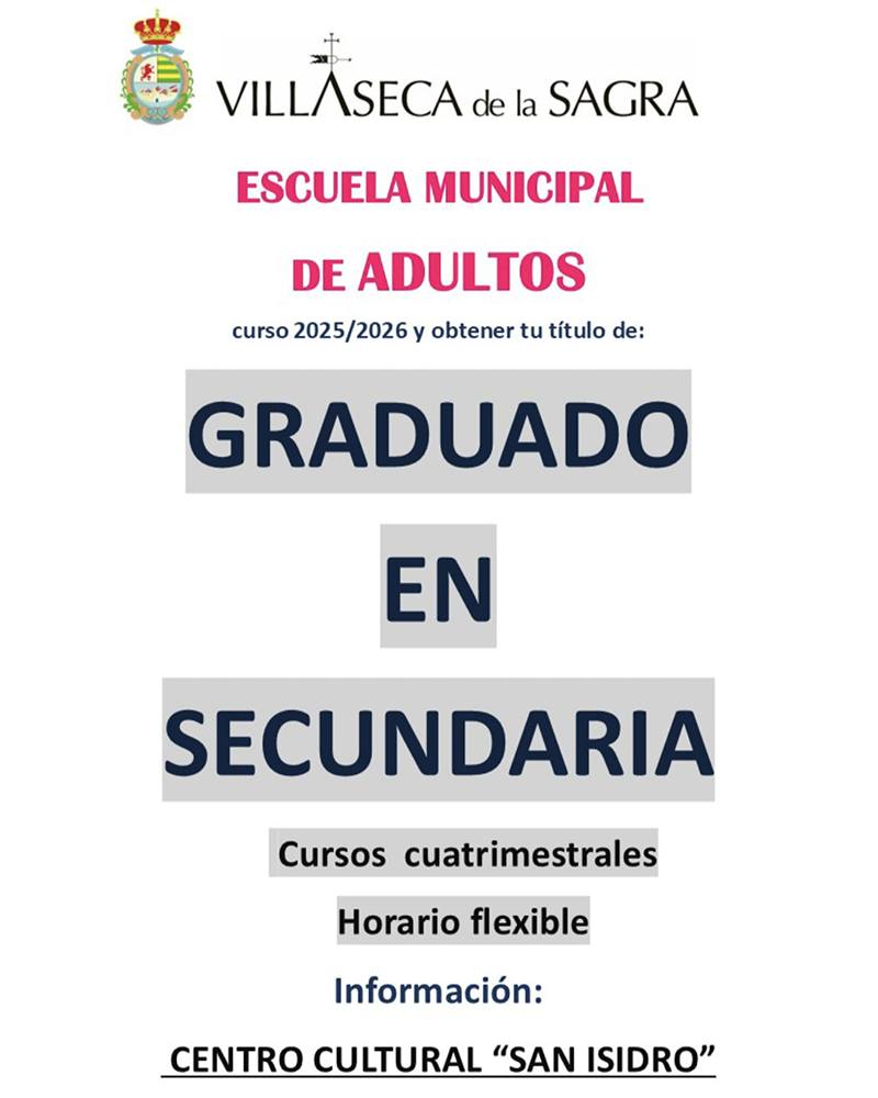 ¡Consigue tu título de GRADUADO EN SECUNDARIA!