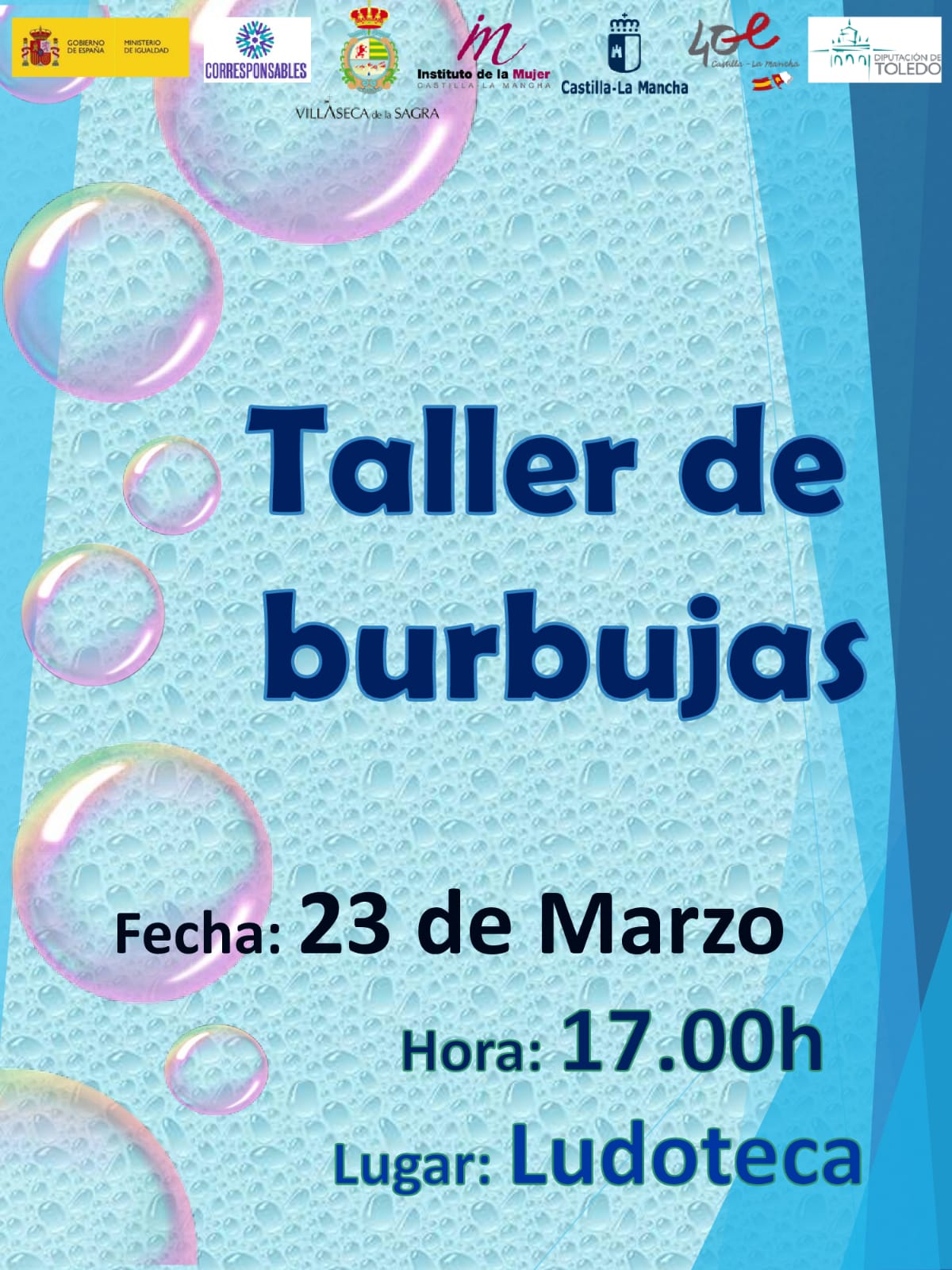 Taller de Burbujas en la Ludoteca