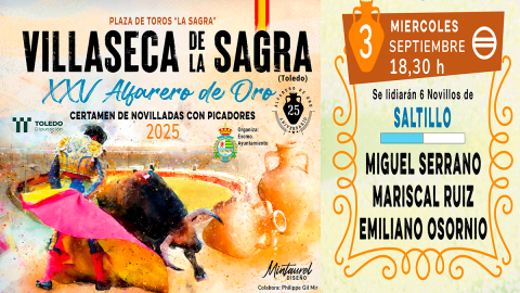 2ª Novillada XXV Alfarero de Oro 2025