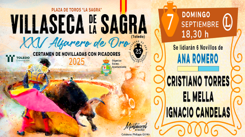 6ª Novillada XXV Alfarero de Oro 2025