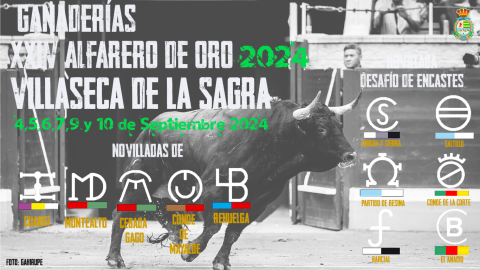 Ganaderías XXIV Alfarero de Oro 2024