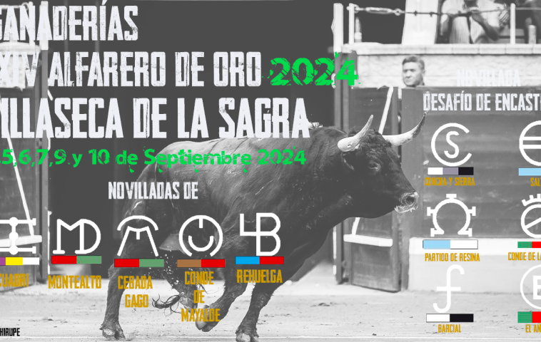 Ganaderías XXIV Alfarero de Oro 2024