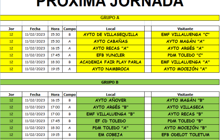 Próxima Jornada