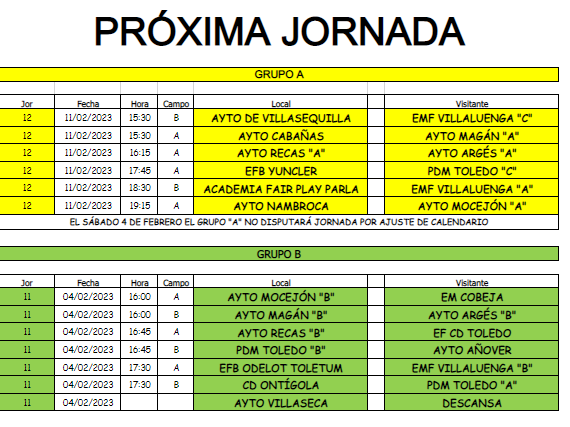 Próxima Jornada